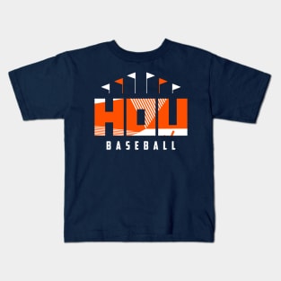 HOU Baseball Ballpark Kids T-Shirt